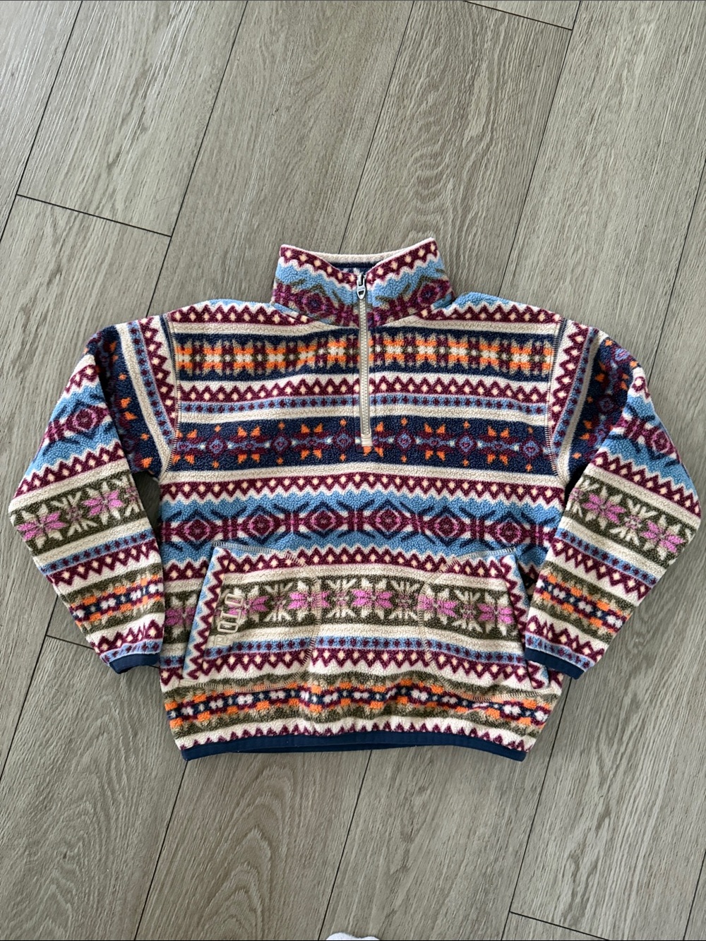 Polo Ralph Lauren girls fleece 1/4 zip pullover